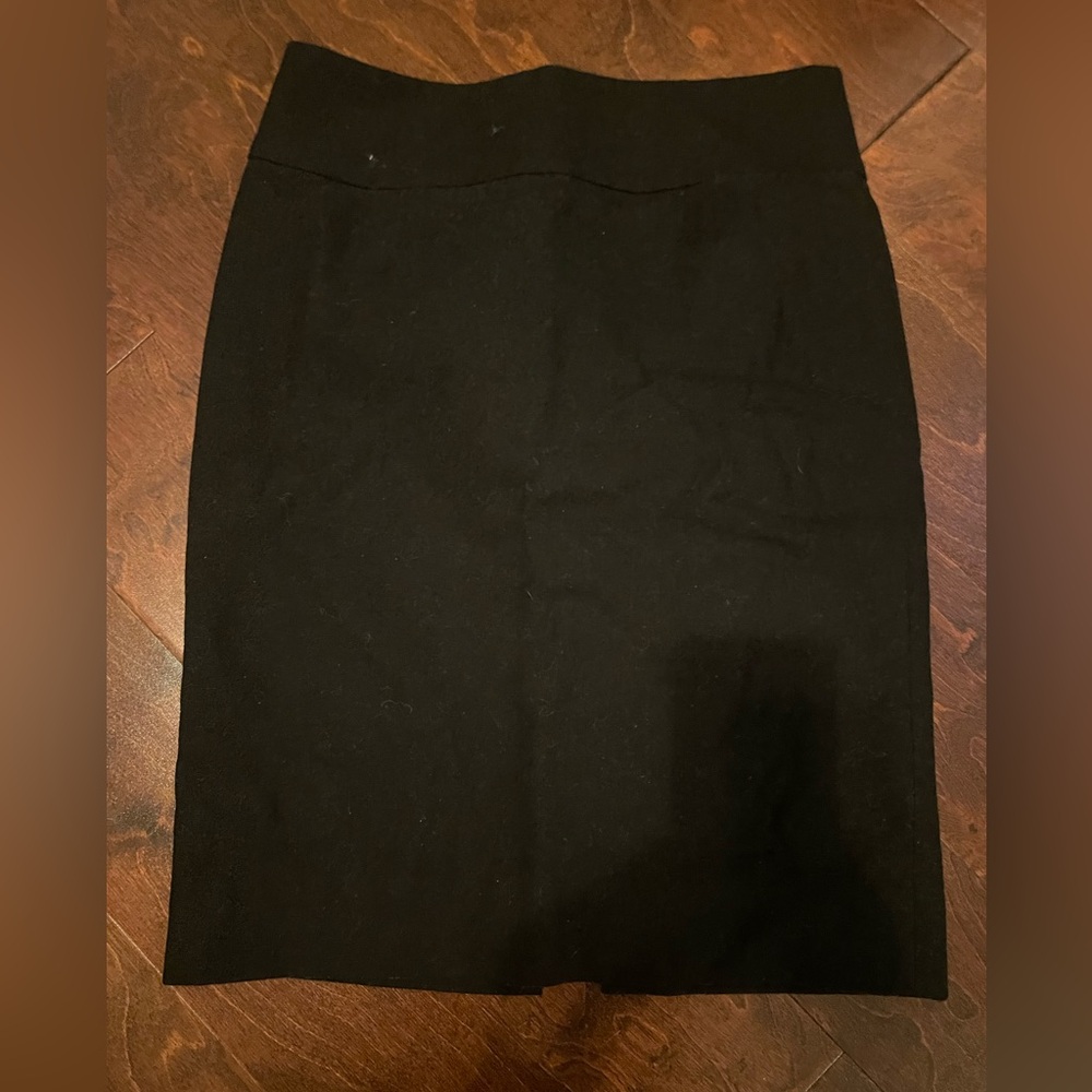 Banana Republic Black Pencil Skirt Knee-Length Work